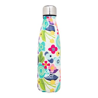 CoolPack termoláhev Flower me, 500 ml, nerez