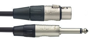 Stagg NMC3XPR, kabel XLR/JACK, 3m