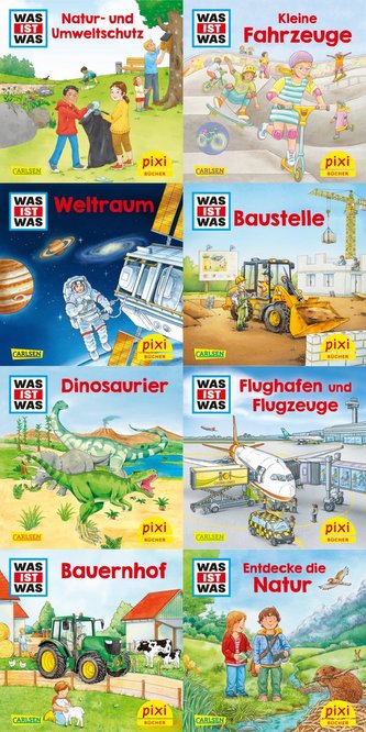 Pixi-Box 296: Pixi zeigt dir WAS IST WAS (8x8 Exemplare)