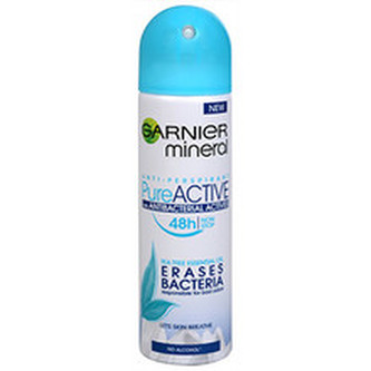 Garnier Minerální Antiperspirant ve spreji 48H Pure Active 150 ml woman