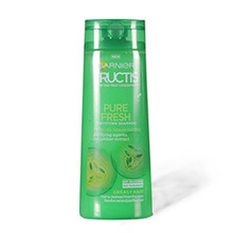 Garnier Posilující šampon na rychle se mastící vlasy Fructis (Pure Fresh Strenghehing Shampoo) Posilující šampon na rychle se mastící vlasy Fructis (Pure Fresh Strenghehing Shampoo) - Objem 400 ml woman