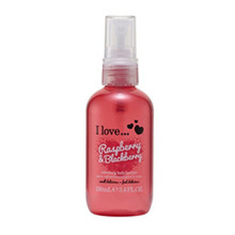 I Love Osvěžující tělový sprej s vůní malin a ostružin (Raspberry & Blackberry Body Spritzer) 100 ml woman