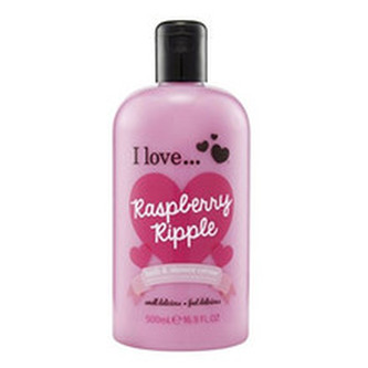 I Love Koupelový a sprchový krém s vůní malin (Raspberry Ripple Bath & Shower Creme) 500 ml woman