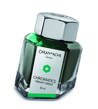 Inkoust "Chromatics", vibrant green, 50 ml, CARAN D'ACHE 8011.210