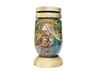 Bolsius Hřb.Sklo 23cm vklad 120g 36h. Mozaika Maria