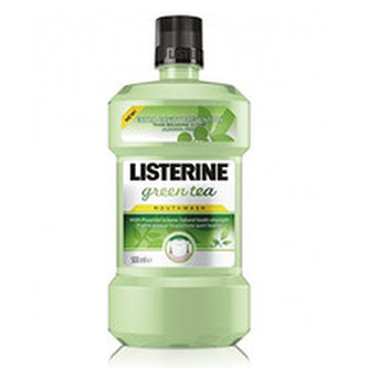 Listerine Ústní voda bez alkoholu Green Tea (Mouth Wash) 500 ml unisex
