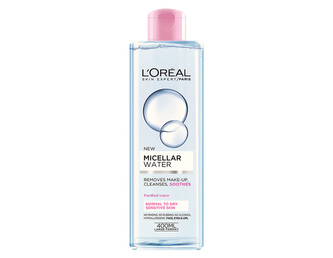 L´Oréal Paris Micelární voda pro normální a suchou citlivou pleť 3v1 (Micellar Water) 400 ml woman