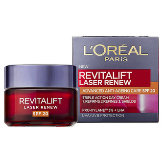 L´Oréal Paris Denní krém proti vráskám SPF 20 Revitalift Laser Renew (Advanced Anti-Ageing Care) 50 ml woman