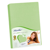 Prostěradlo jersey - jarní zeleň - 220x200 cm