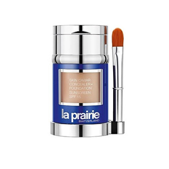La Prairie Luxusní tekutý make-up s korektorem SPF 15 (Skin Caviar Concealer Foundation) 30 ml + 2 g Luxusní tekutý make-up s korektorem SPF 15 (Skin Caviar Concealer Foundation) 30 ml + 2 g - Odstín Peche woman
