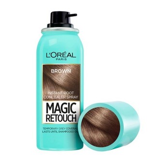 L´Oréal Paris Vlasový korektor šedin a odrostů Magic Retouch (Instant Root Concealer Spray) 75 ml Vlasový korektor šedin a odrostů Magic Retouch (Instant Root Concealer Spray) 75 ml - Odstín 07 Black woman