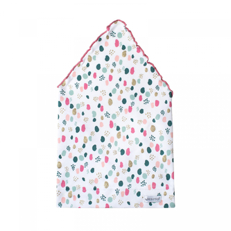 Dívčí šátek na hlavu Třpytka; Barva: bílá; Velikost: 44