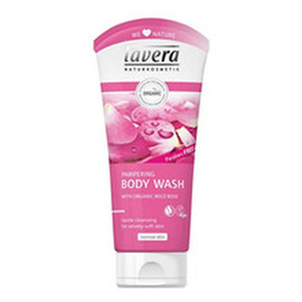 Lavera Pečující sprchový a koupelový gel BIO Divoká růže (Pampering Body Wash) 200 ml woman