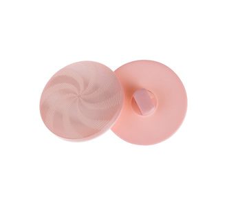 Knoflík - sada 3 ks - růžová - prům. 20 mm