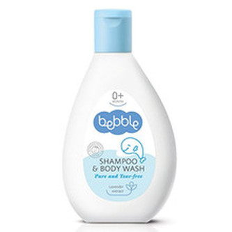 Lavena Šampon a mycí gel pro děti 2v1 Bebble (Shampoo & Body Wash) Objem 400 ml child
