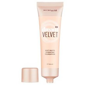 Maybelline Hedvábně jemný hydratující make-up s matujícím efektem Dream Velvet (Soft-Matte Hydrating Foundation) 30 ml Odstín 01 Natural woman