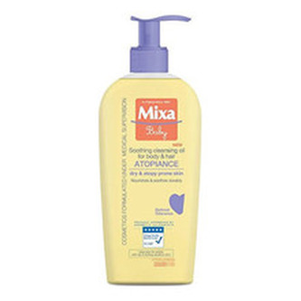 Mixa Zklidňující a čisticí olej pro děti (Soothing Cleansing Oil For Body & Hair) 250 ml child