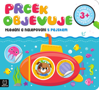Prcek objevuje - Hledání a nalepování s pejskem