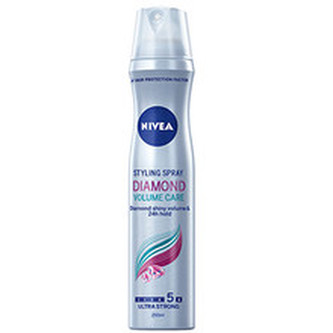 Nivea Pečující lak na vlasy pro oslňující lesk vlasů Diamond Volume Care (Styling Spray) 250 ml woman