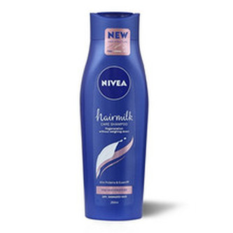 Nivea Pečující šampon pro jemné vlasy Hairmilk (Care Shampoo) Pečující šampon pro jemné vlasy Hairmilk (Care Shampoo) - Objem 400 ml woman