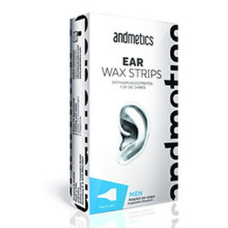 andmetics Depilační voskové pásky na uši pro muže (Ear Wax Strips For Men) man