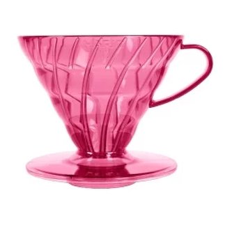Dripper Hario V60-02 plast - Pink