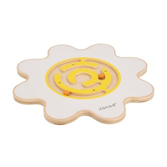 Janod Sweet Cocoon Balančná doska s labyrintom Kvet
