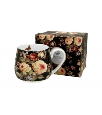 Porcelánový hrnek buclák Warda 430 ml v dárkové krabičce