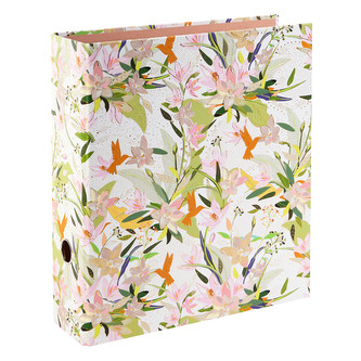 Pořadač A4 pákový 8 cm 29x32 cm Royal Lilly white 33487 Royal Lilly white GOLDBUCH