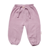 Mušelínové kalhoty Girl, Hand Made, pudrově růžové, vel. 86; 86 (12-18m)