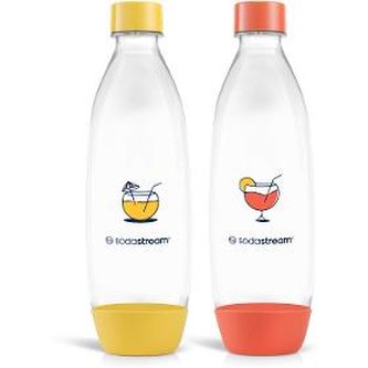 Láhev náhradní SODASTREAM FUSE 2x1L Orange/Yellow