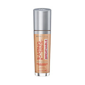 Rimmel Dlouhotrvající tekutý make-up Lasting Finish Breathable SPF 20 (Foundation) 30 ml Dlouhotrvající tekutý make-up Lasting Finish Breathable SPF 20 (Foundation) 30 ml - Odstín 200 Soft Beige woman