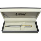 Kuličkové pero Regal Harmonia stříbrná - 22008B