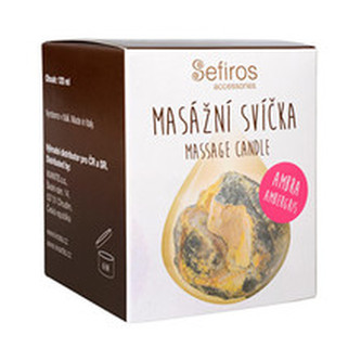 Sefiros Masážní svíčka Ambra (Massage Candle) 120 ml unisex