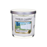 Yankee Candle Vonná svíčka Décor malý Čistá bavlna (Clean Cotton) 198 g unisex