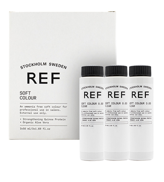 Ref Stockholm Soft Colour demipermanentní barva 3x50 ml 10.1 Extra Light Ash Blonde