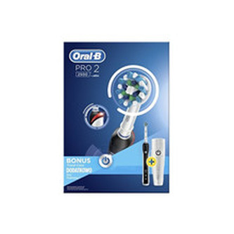 ORAL B Elektrický zubní kartáček Pro 2500 CrossAction + cestovní pouzdro unisex