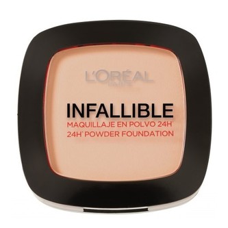 L´Oréal Paris Kompaktní pudr pro přirozený vzhled pleti Infallible 24H (Powder Foundation) 9 g Kompaktní pudr pro přirozený vzhled pleti Infallible 24H (Powder Foundation) 9 g - Odstín 123 Warm Vanilla woman