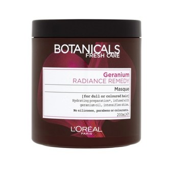 L´Oréal Paris Hydratační maska na barvené vlasy Botanicals (Radiance Remedy Mask) 200 ml woman