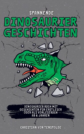 Spannende Dinosauriergeschichten - Dinogeschichten - Dinosaurier Buch mit verschiedenen Geschichten als Vorlesebuch oder Lesebuc