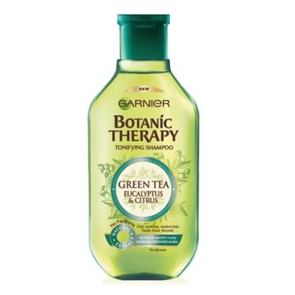 Garnier Tonizující šampon se zeleným čajem na rychle se mastící vlasy Botanic Therapy (Tonifying Shampoo) Tonizující šampon se zeleným čajem na rychle se mastící vlasy Botanic Therapy (Tonifying Shampoo) - Objem 250 ml woman