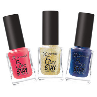Dermacol Dlouhotrvající lak na nehty 5 Days Stay (Nail Polish) 11 ml Dlouhotrvající lak na nehty 5 Days Stay (Nail Polish) 11 ml - Odstín č.19 Red Carpet woman