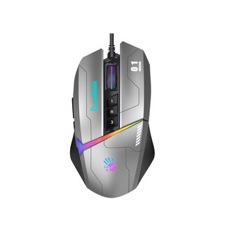 A4tech Bloody W60 Max Activated, podsvícená herní myš, 12000 DPI, USB, ocelově šedá A4tech Bloody W60 Max Activated, podsvícená herní myš, 12000 DPI, USB, ocelově šedá
