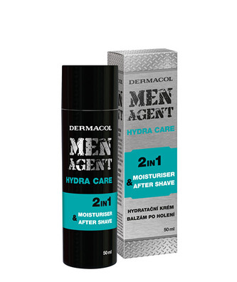 Dermacol Hydratační gelový krém a balzám po holení Men Agent (Moisturiser After Shave) 50 ml man