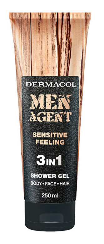 Dermacol Sprchový gel pro muže 3v1 Sensitive Feeling Men Agent (Shower Gel) 250 ml man