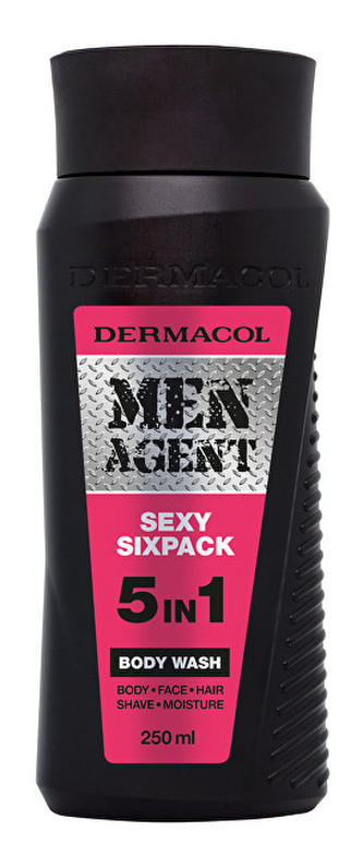 Dermacol Sprchový gel pro muže 5v1 Sexy Sixpack Men Agent (Body Wash) 250 ml man