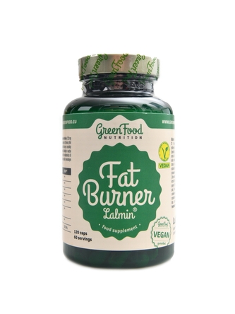 GreenFood nutrition - Fat Burner lalmin 120 kapslí