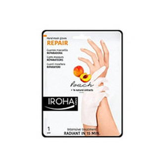 Iroha Regenerační maska na ruce a nehty s broskvovým sérem (Repair Hand Mask Gloves Peach) 2 x 9 ml woman