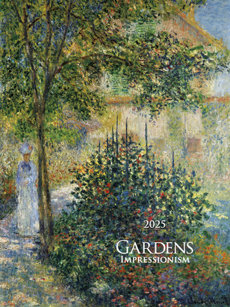 Kalendář 2025 Gardens Impressionism, nástěnný, 42 x 56 cm
