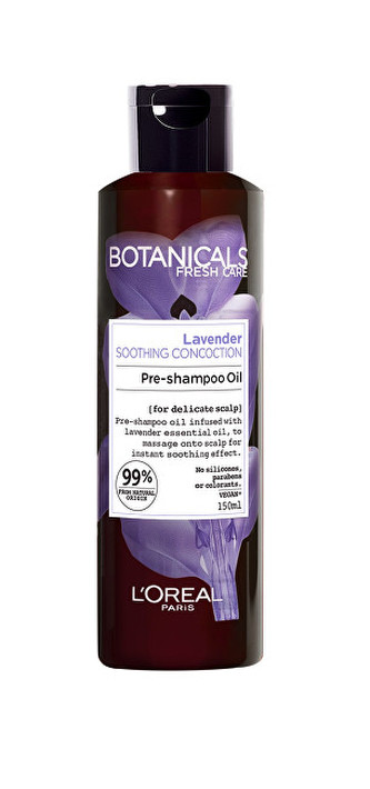 L´Oréal Paris Předšamponová péče pro citlivou pokožku hlavy Botanicals Lavender (Pre-Shampoo Oil) 150 ml unisex